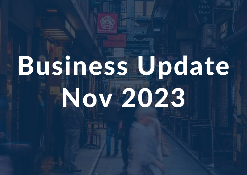 Business Update Nov 2023